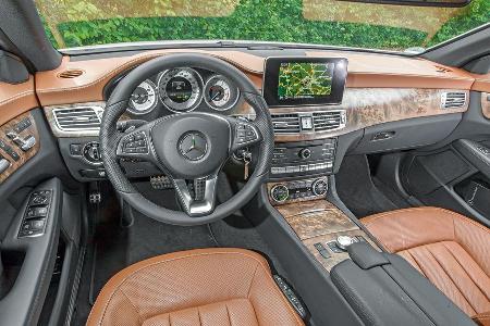 Mercedes CLS 500 4MATIC, Cockpit