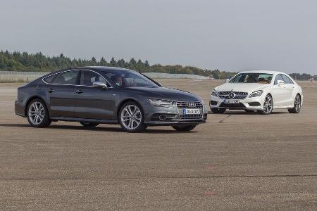 Mercedes CLS 500 4MATIC, Audi S7 Sportback