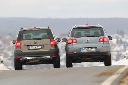 Skoda Yeti, VW Tiguan