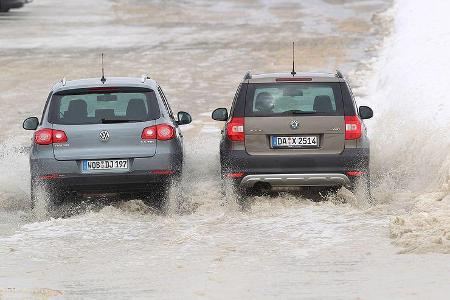 Skoda Yeti, VW Tiguan