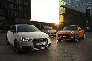 Audi A1, Mini One und Opel Adam im Vergleichstest