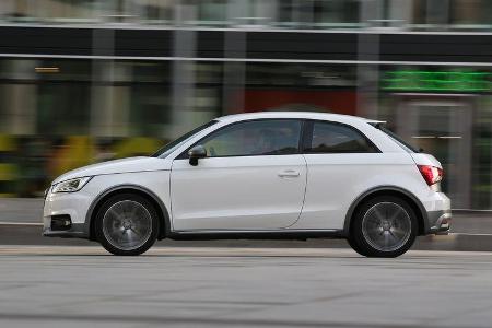 Audi A1 1.0 TFSI, Seitenansicht