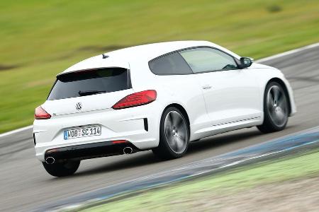 VW Scirocco R, Heckansicht