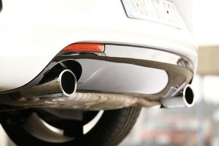 VW Scirocco R, Auspuff, Endrohr