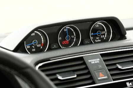 VW Scirocco R, Rundinstrumente
