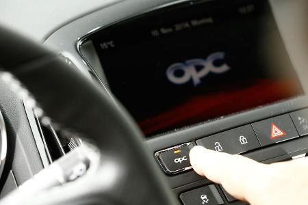 Opel Astra OPC, Bedienelemente
