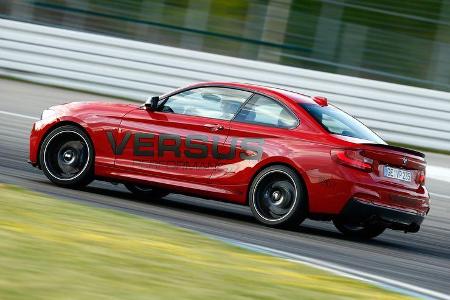 Versus-BMW M235i, Seitenansicht