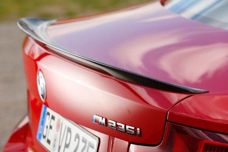 Versus-BMW M235i, Heckspoiler