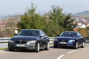 BMW 420d und Audi A5 Coupé 2.0 TDI Quattro