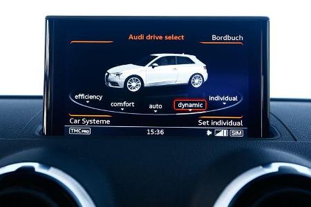 MTM-Audi S3, Anzeige, Monitor