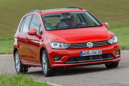 VW Golf Sportsvan 1.4 TSI, Frontansicht