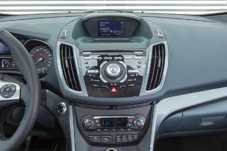 Ford C-Max 1.6 Ecoboost, Mittelkonsole