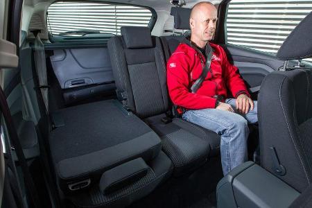 Ford C-Max 1.6 Ecoboost, Fondsitz, Beinfreiheit