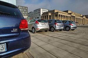 Fiesta, Corsa, 207 und Polo im Test