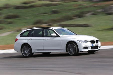 BMW 320d Touring, Seitenansicht