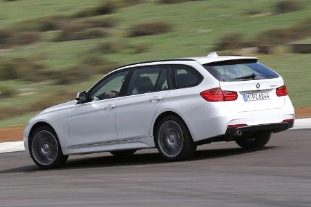 BMW 320d Touring, Seitenansicht