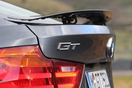 BMW 320d GT, Heckspoiler, Typenbezeichnung