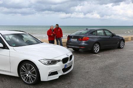 BMW 320d Touring, BMW 320d GT, Seitenansicht