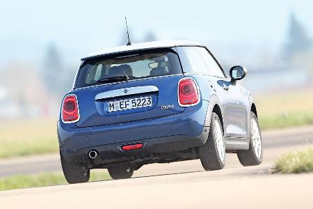 Mini Cooper, Heckansicht