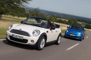 Fiat 500C und Mini One Cabrio im Vergleich