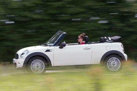 Mini One Cabrio, Seitenansicht