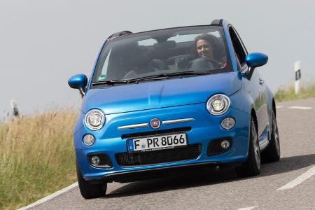 Fiat 500C, Frontansicht