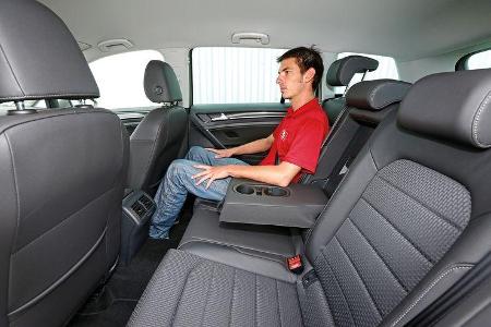 VW Golf 2.0 TDI Variant, Fond, Aussteigen