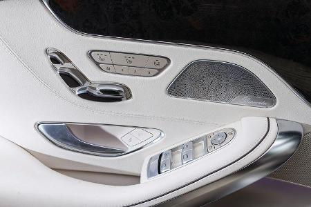 Mercedes S 500 4Matic Coupé, Sitzverstellung
