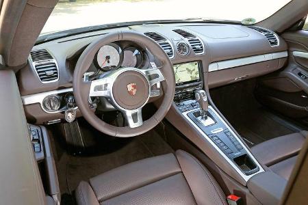Porsche Cayman S, Cockpit