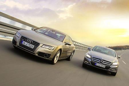 Audi A7, Mercedes CLS