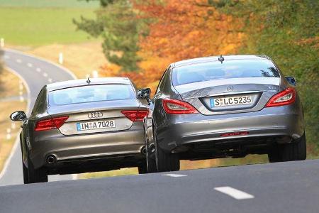 Audi A7, Mercedes CLS