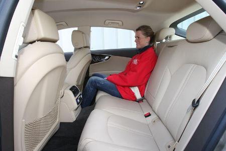 Audi A7, Fond, Rückbank