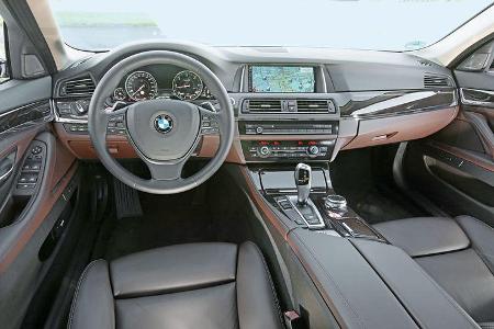 BMW 520d Touring, Cockpit