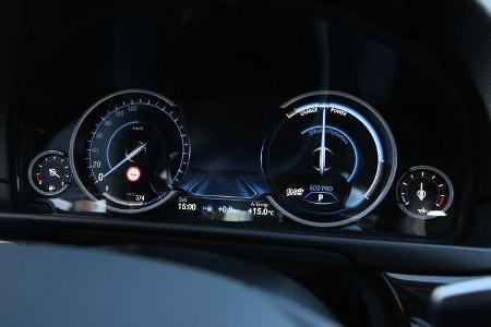 BMW 520d Touring, Rundinstrumente