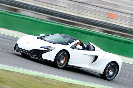 McLaren 650s Spider, Frontansicht