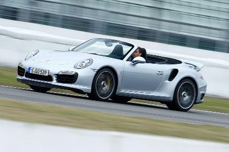 Porsche 911 Turbo S Cabriolet, Frontansicht
