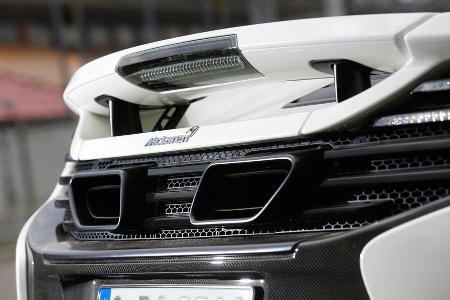 McLaren 650s Spider, Auspuff, Endrohre, Heckpartie