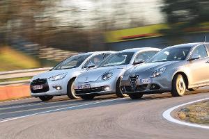 Alfa Giulietta, Citroen DS4, VW Beetle