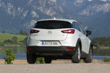 Mazda CX-3 -D 105 Exclusive- Line, Heckansicht