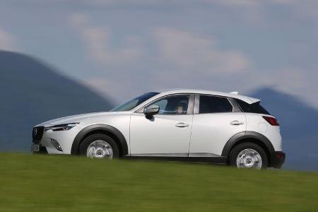 Mazda CX-3 -D 105 Exclusive- Line, Seitenansicht