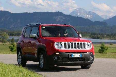 Jeep Renegade 1.6 Multijet Limited, Frontansicht