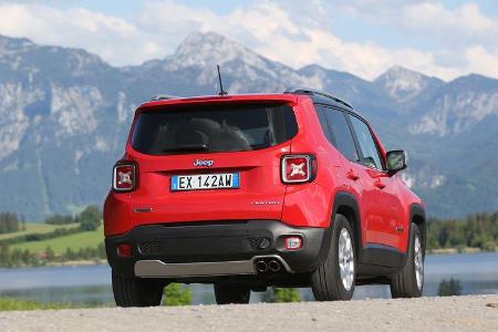 Jeep Renegade 1.6 Multijet Limited, Heckansicht