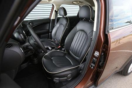 Mini Cooper D Countryman, Fahrersitz