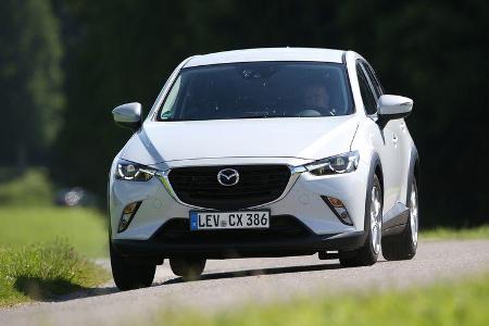 Mazda CX-3 -D 105 Exclusive- Line, Frontansicht