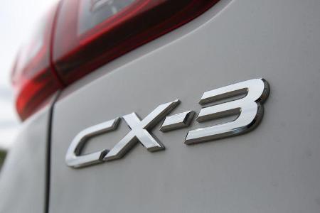 Mazda CX-3 -D 105 Exclusive- Line, Typenbezeichnung