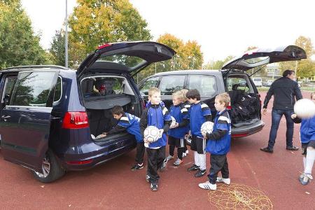 VW Sharan, Ford Galaxy, Kofferraum