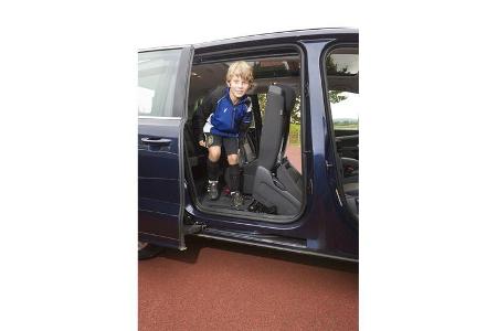 VW Sharan, Schiebebtür