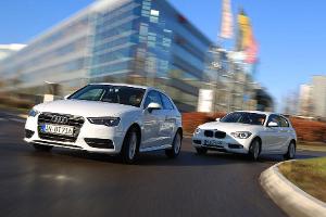 Audi A3 1.6 TDI Ultra und BMW 116d EDE