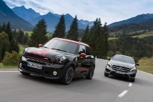 Mercedes GLA 250 4Matic, Mini Countryman JCW All4