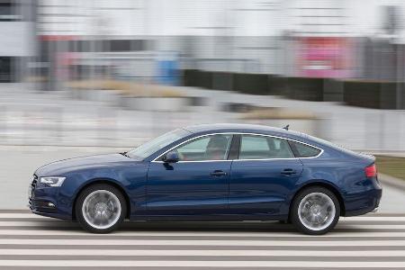 Audi A5 Sportback 2.0 TDI Quattro, Seitenansicht